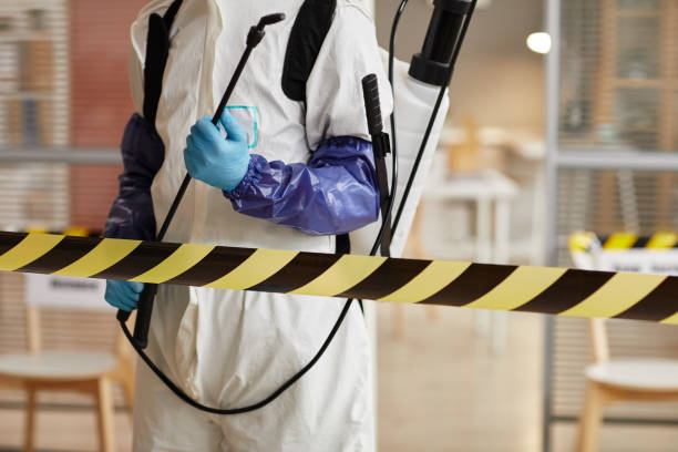 Professional Biohazard technician working in Camino, CA